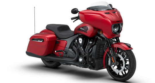 Chieftain Dark Horse - Sunset Red Smoke