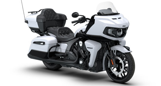 Pursuit Dark Horse - Ghost White Metallic with Black Smoke