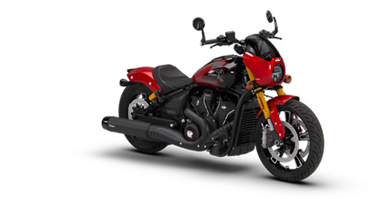 Scout 101 - Sunset Red Metallic with Graphics
