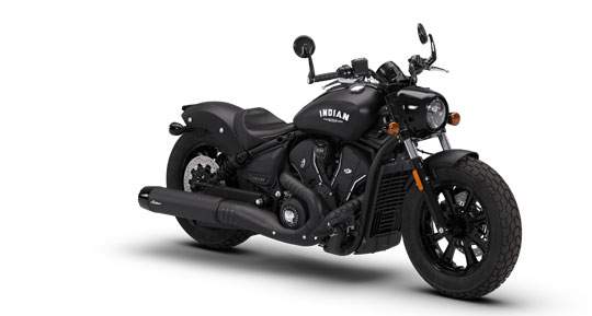 Scout Bobber Limited + Tech - Black Smoke
